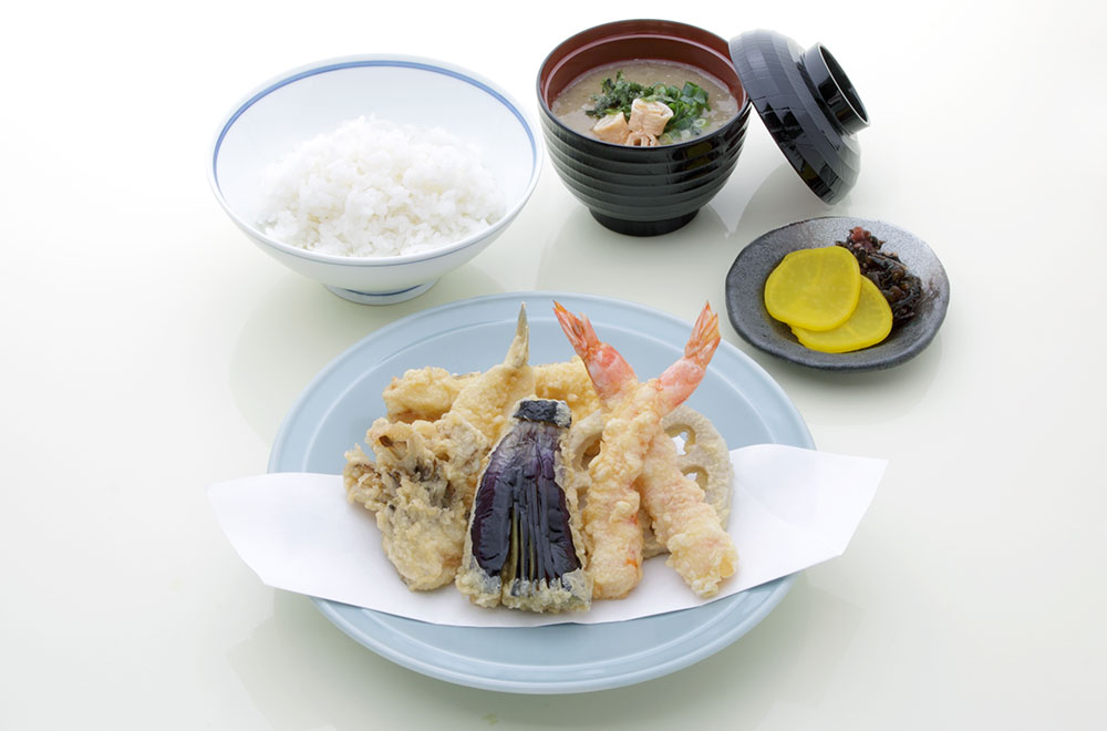 お昼の天ぷら定食 ランチ限定 銀座天國